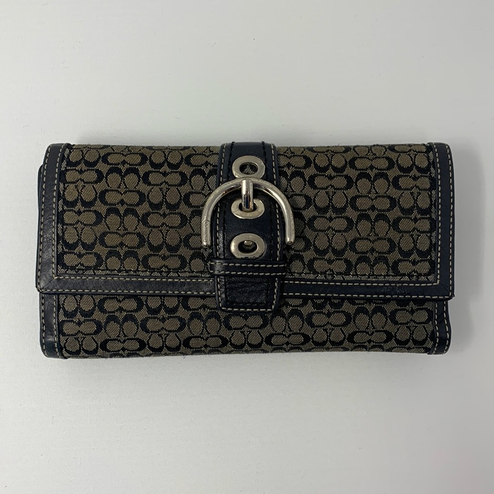 Coach Wallet with Buckle